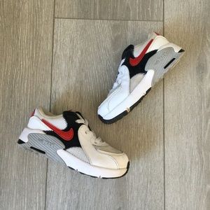 Kids Nike Air Max Excee (TD) White Black & Red Kids / Toddler Size 8